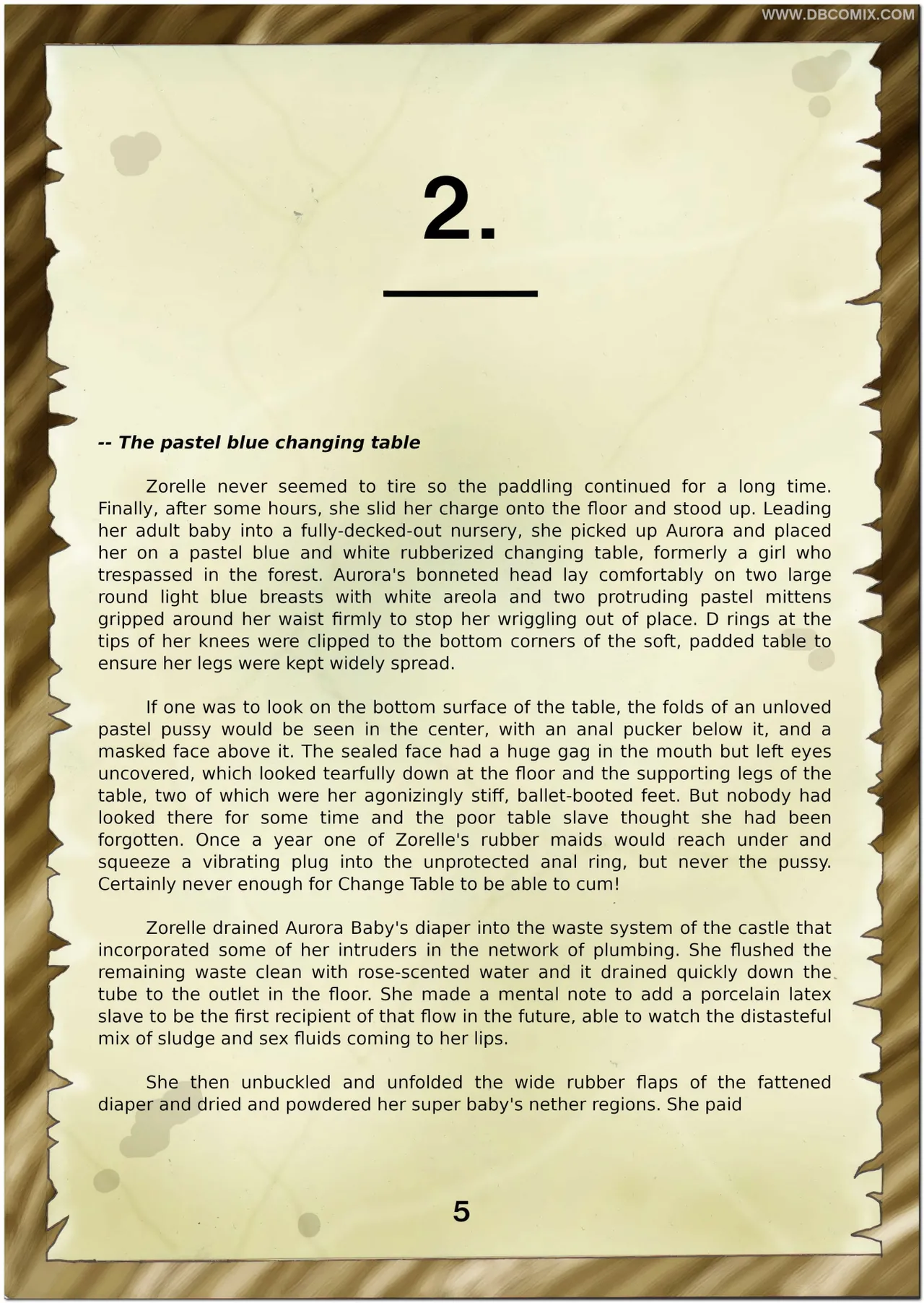 Princess Aurora 2 Escape From the Diapers page 7 full