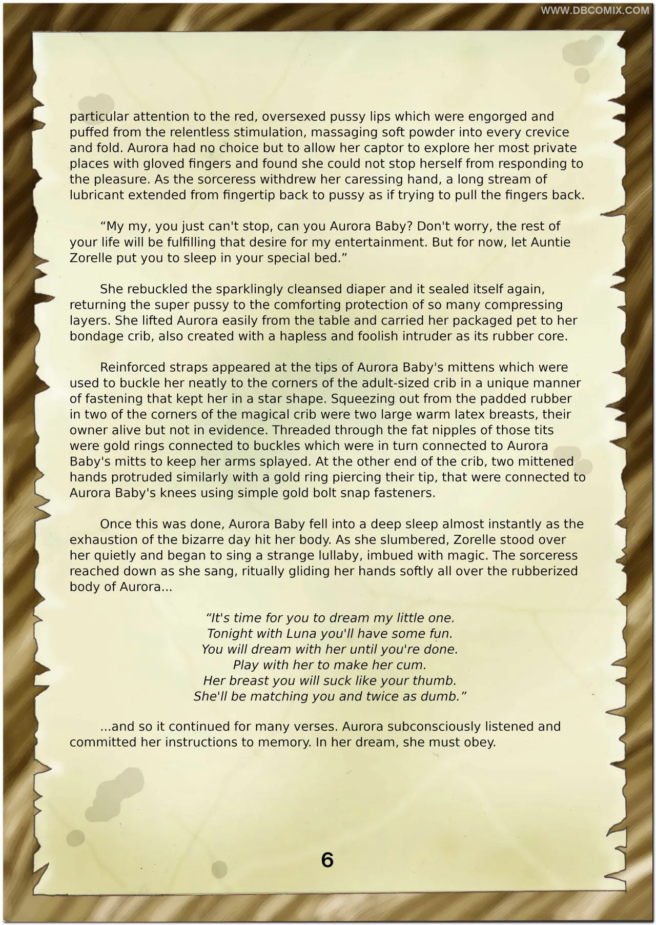 Princess Aurora 2 Escape From the Diapers page 8 full