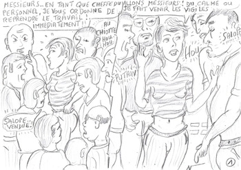 société de trans ..port , by avedrac (transcomix) cover
