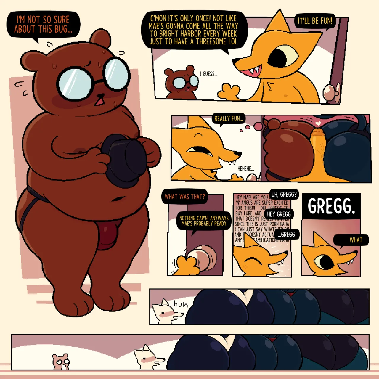 Night in the Woods Comic page 1 full