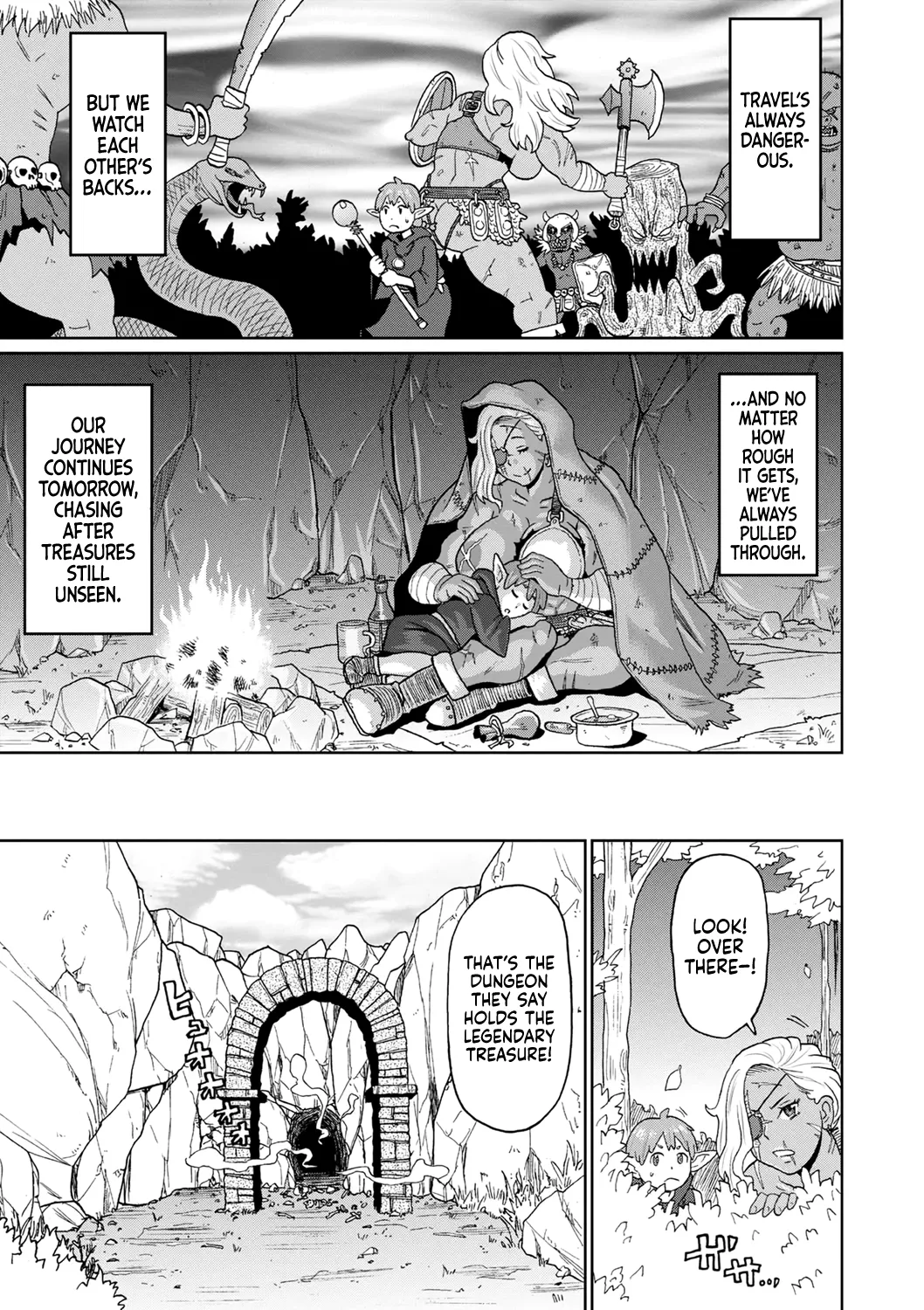 Rekisen no Onna Senshi to Boku no Tabi 3 | My Journey With a Seasoned Female Warrior - Chapter 3 page 3 full