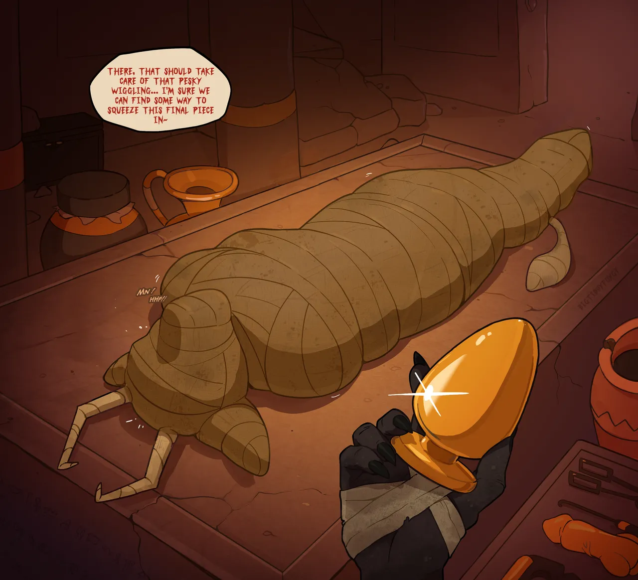 Bigtiddyfoxgf Patreon The Pharaoh's Tomb page 4 full