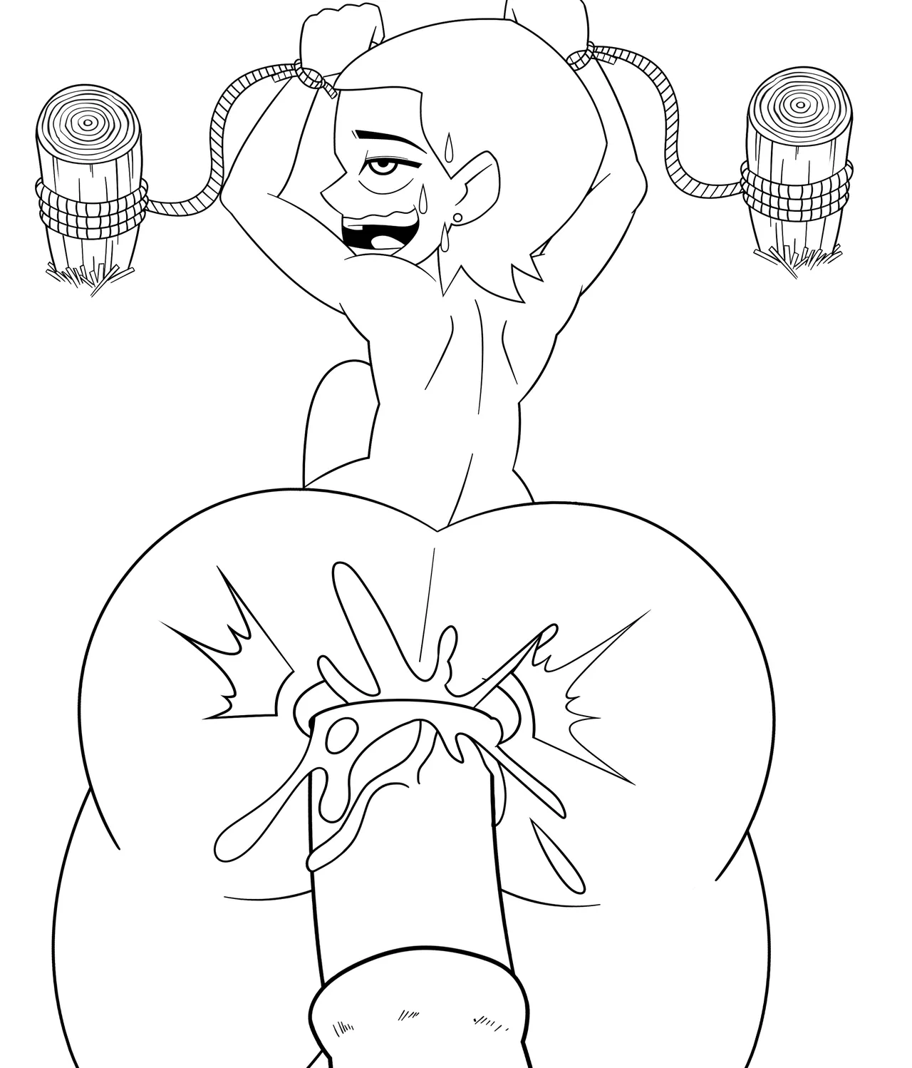 Gwen Horse'd page 11 full