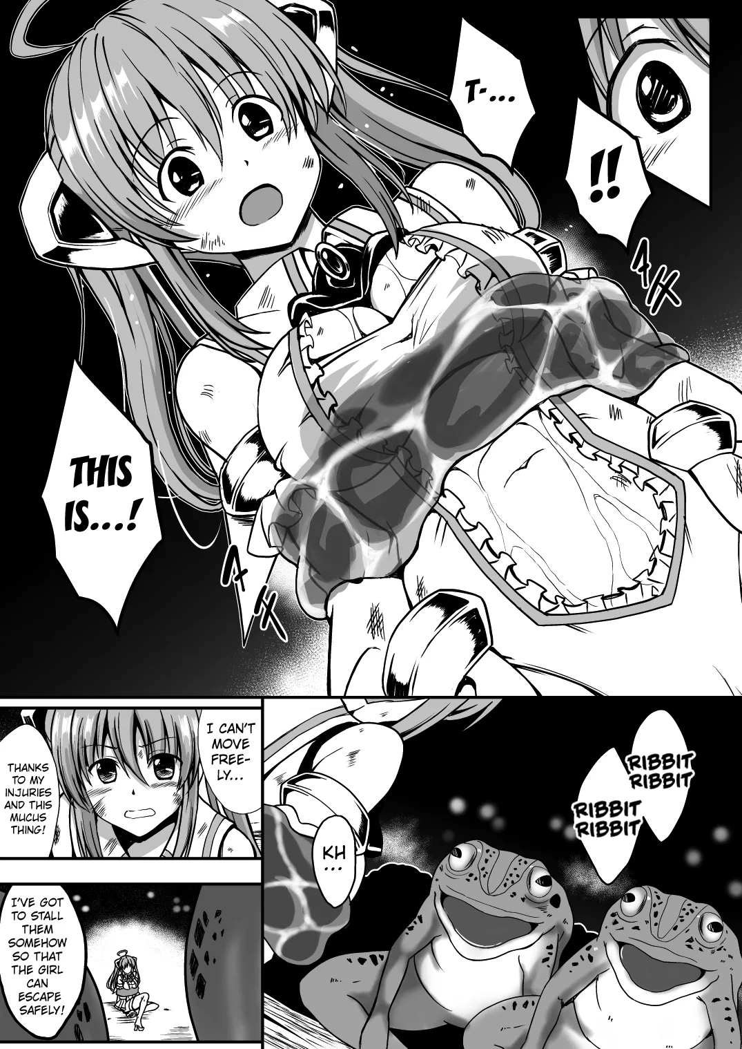 Rankou Tenshi Lumiere ~Kaeru ni Okasare Naedoko ni Sareta Shoujo no Matsuro~ page 11 full