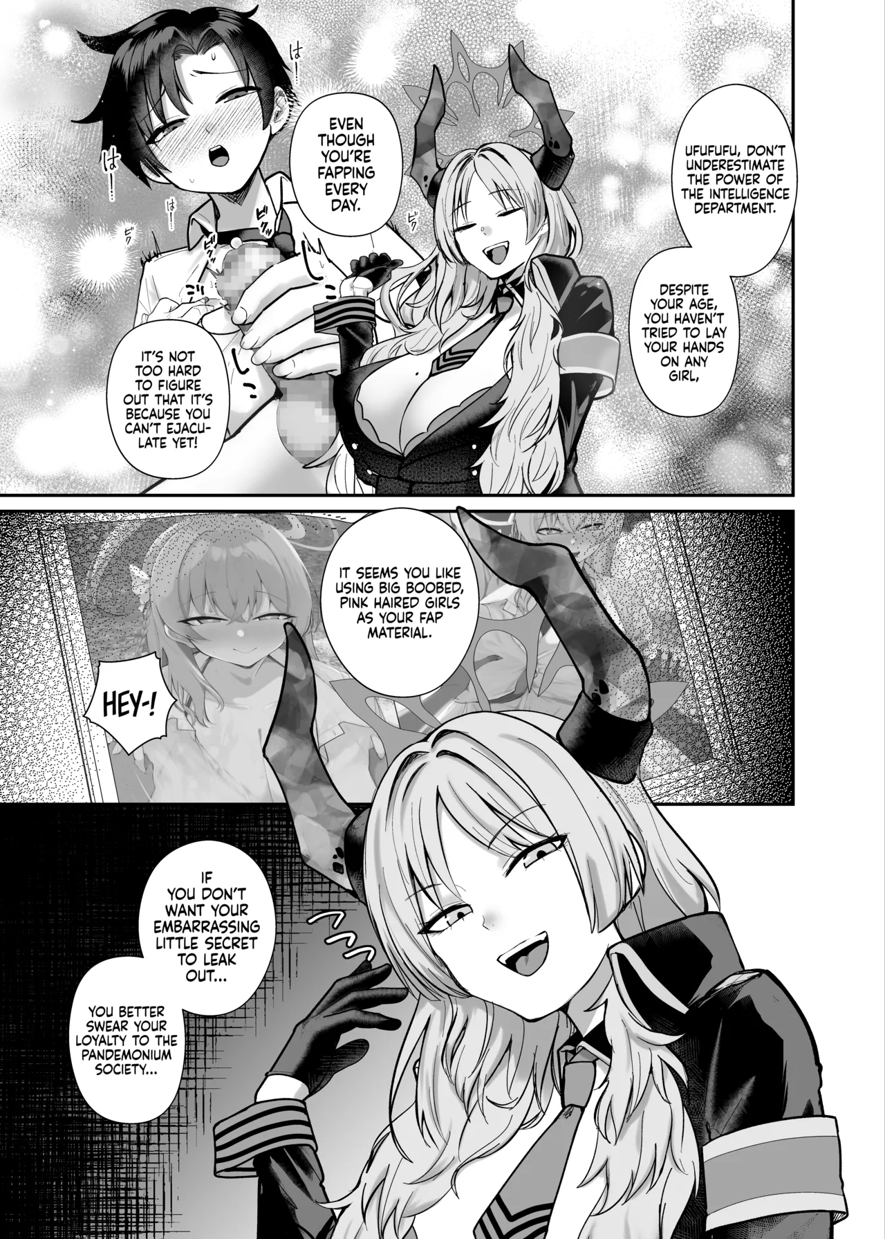 Sensei wa Dandan Seitsuu shitaku naa ~ru ♡ | Sensei... Relax... You’re Gonna Ejaculate... Over and Over Again… page 9 full
