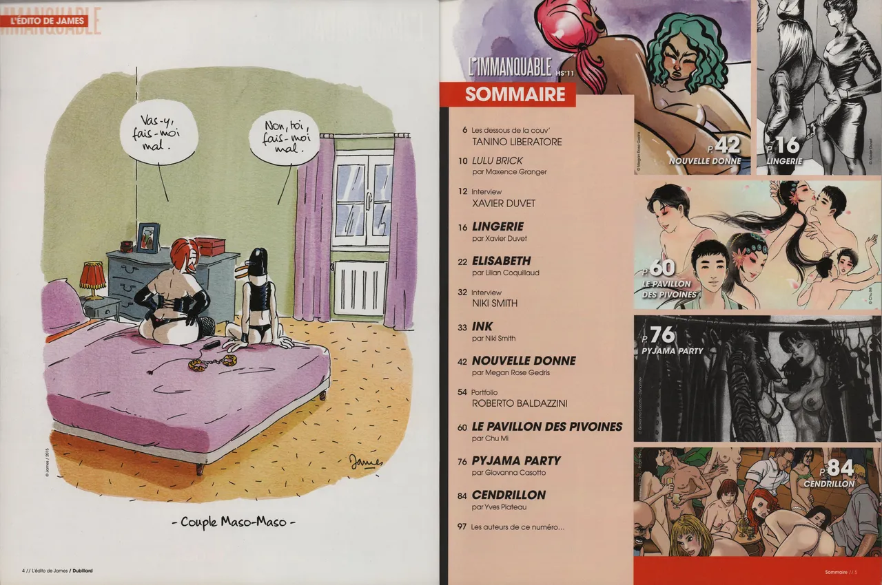 L'immanquable #11 spécial érotisme page 3 full