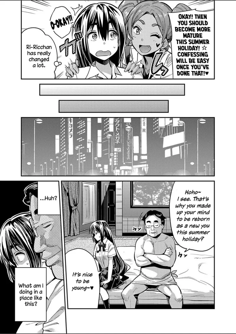 Junjou X Hatsujou X Kuro Gyaru-jou - Jimiko na Watashi ga Enkou Bitch JK ni Natta Riyuu | Innocence X Arousal X Black Gyaru ~Why A Plain Girl Like Me Became A High-School Bitch Prostitute~ page 3 full