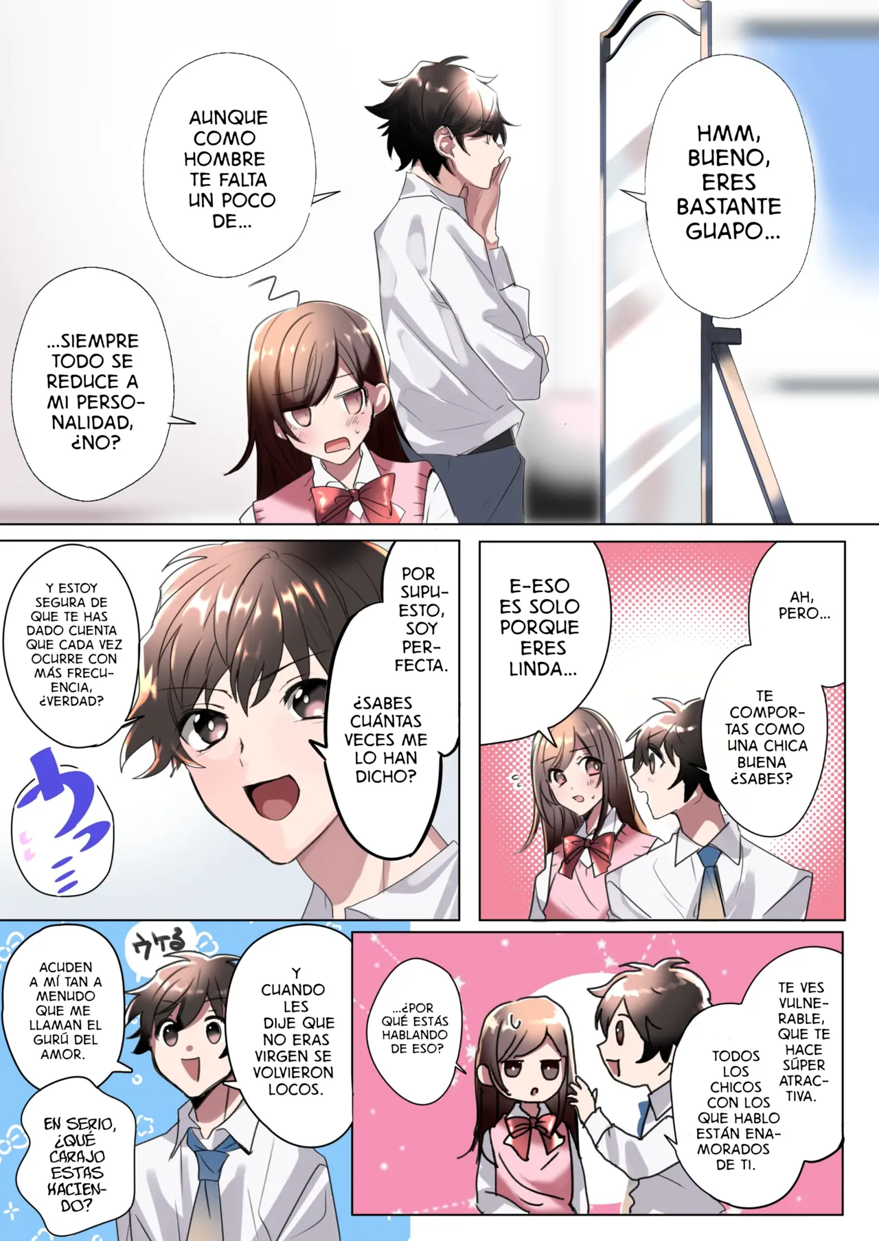 My Erotic Love Triangle Relationship After Bodyswpping With A Classmate!? page 7 full