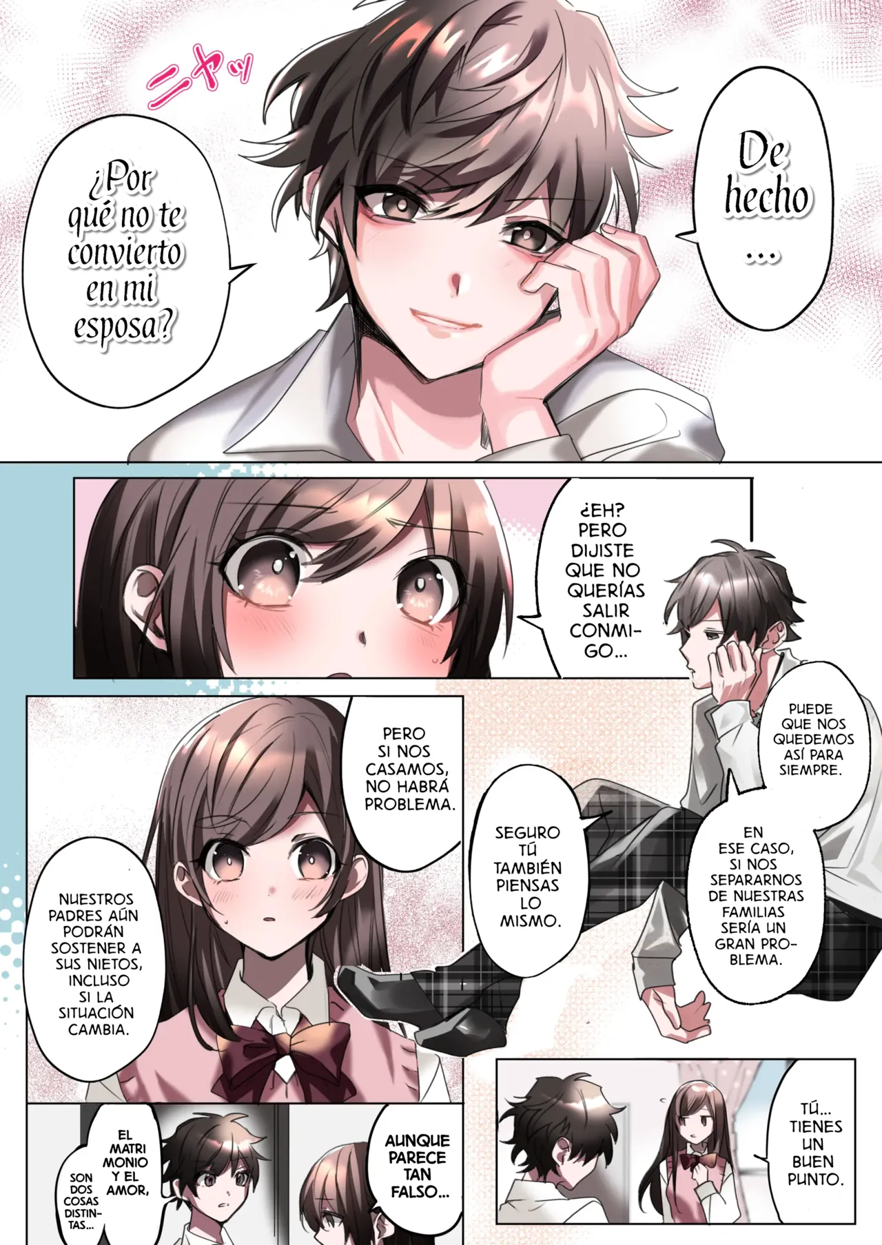 My Erotic Love Triangle Relationship After Bodyswpping With A Classmate!? page 9 full