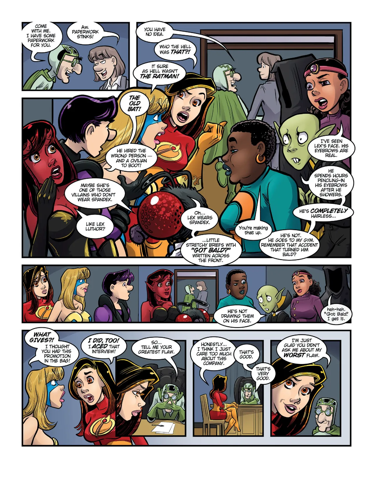 Evil Inc. After Dark Vol.3 - Under New Management page 9 full