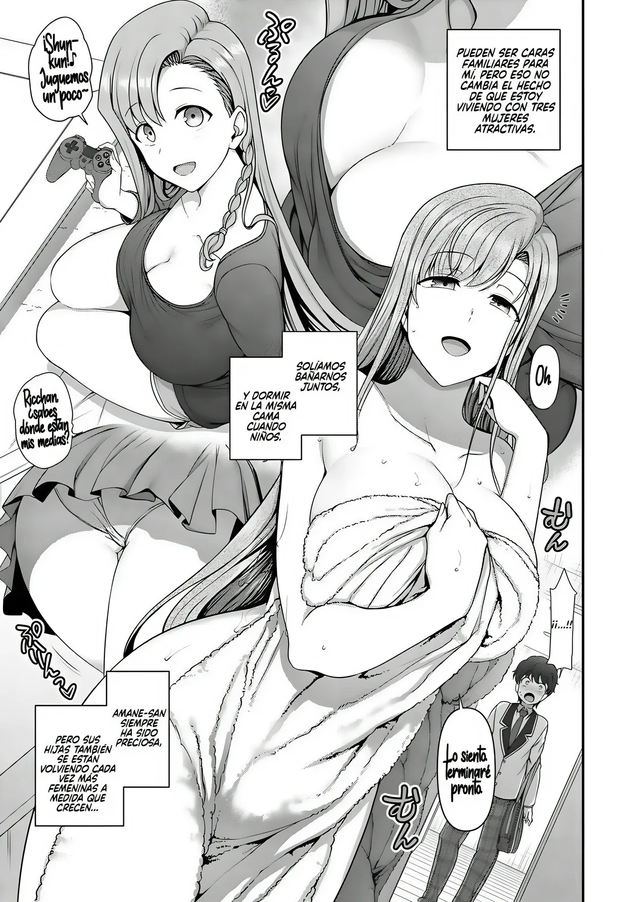 Control Familiar 1 ~ 4  +  Bocetos page 9 full