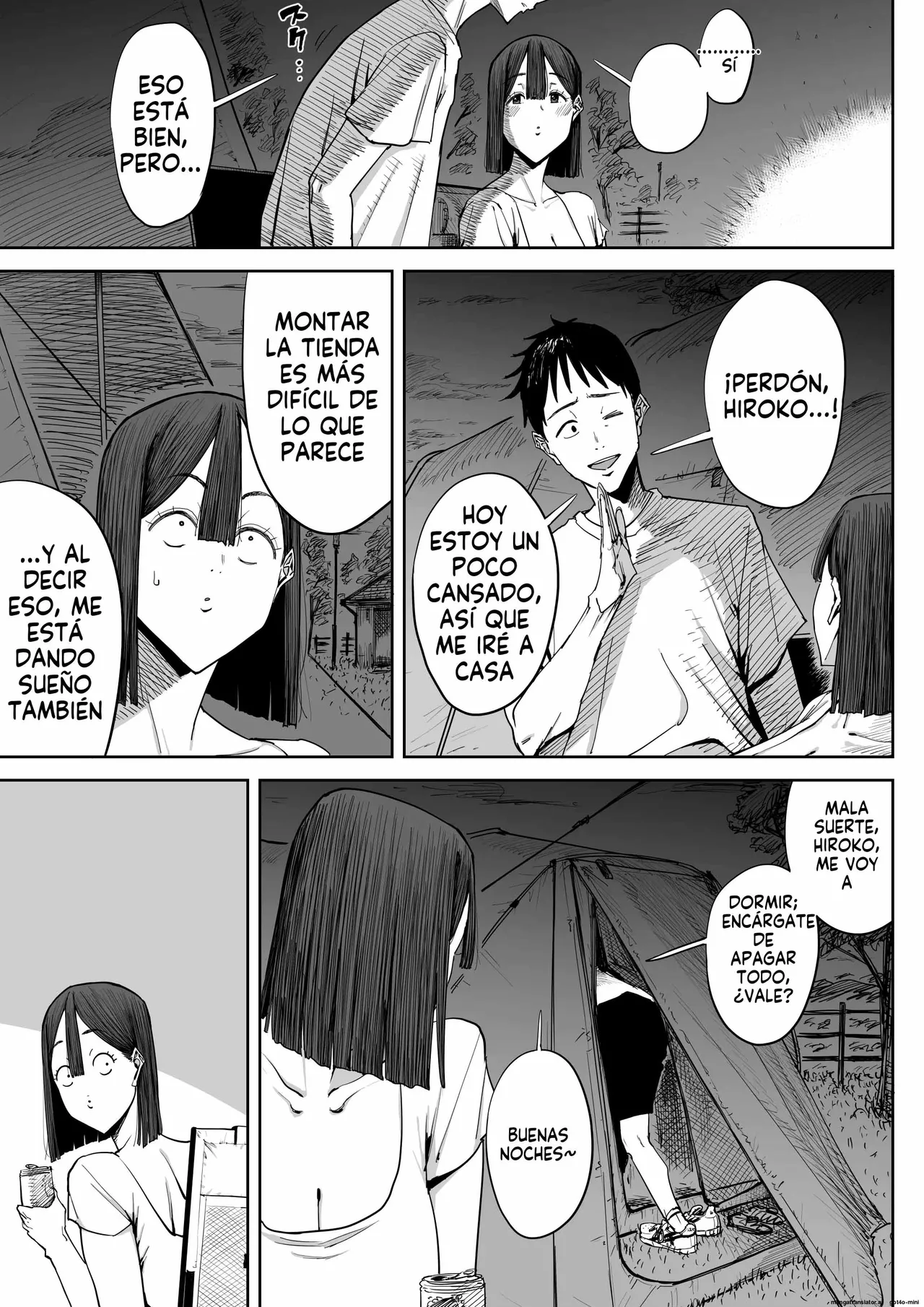Dekkai Shiri no Hitozuma to Asa made Yarimakutta Hanashi｜Una Historia Sobre Tener Sexo con una Esposa Culona Hasta Amanecer page 10 full