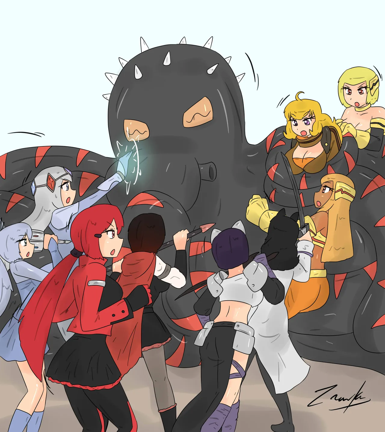 Octopus attack page 1 full