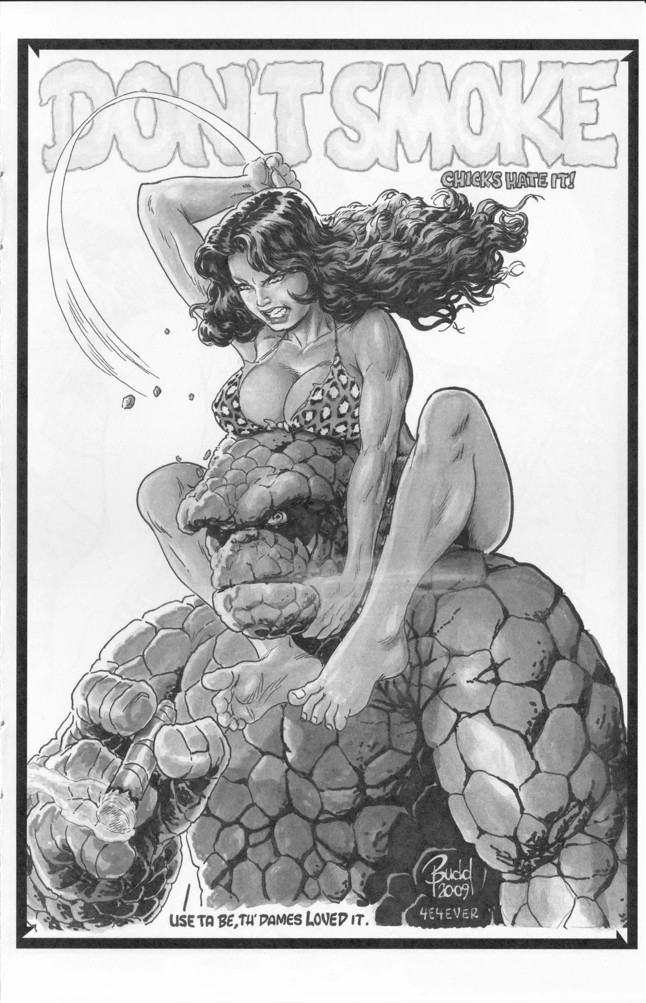 The Cave Drawings of Budd Root - Convention Art Book 2009 Autumn Edition page 11 full