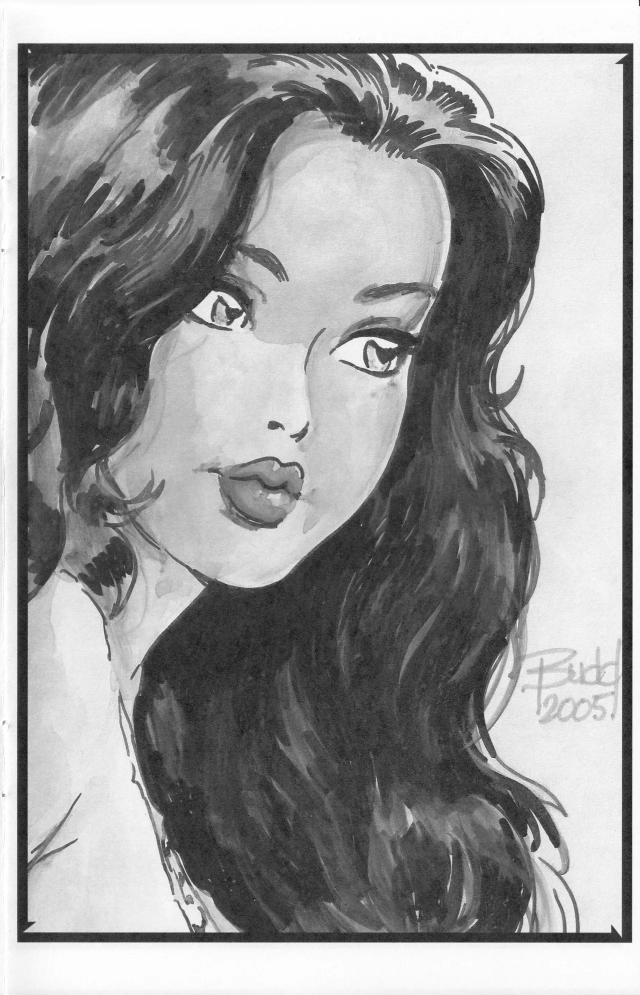 The Cave Drawings of Budd Root - Convention Art Book 2009 Autumn Edition page 5 full