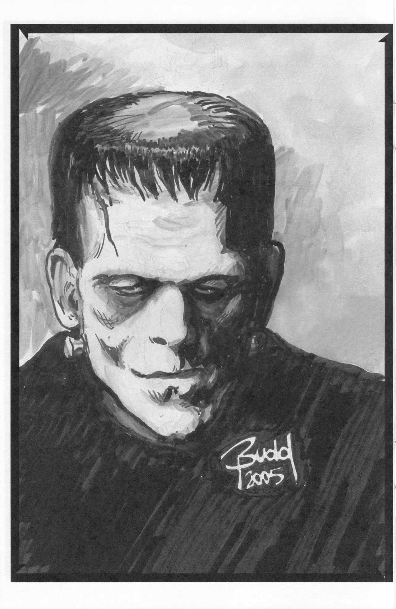 The Cave Drawings of Budd Root - Convention Art Book 2009 Autumn Edition page 6 full