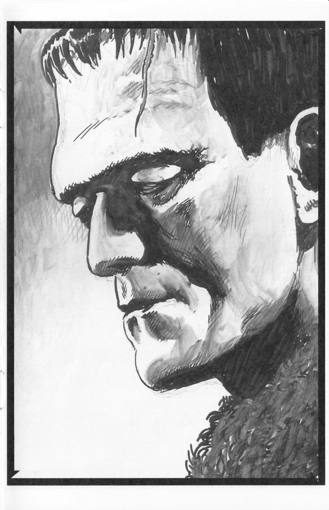 The Cave Drawings of Budd Root - Convention Art Book 2009 Autumn Edition page 7 full