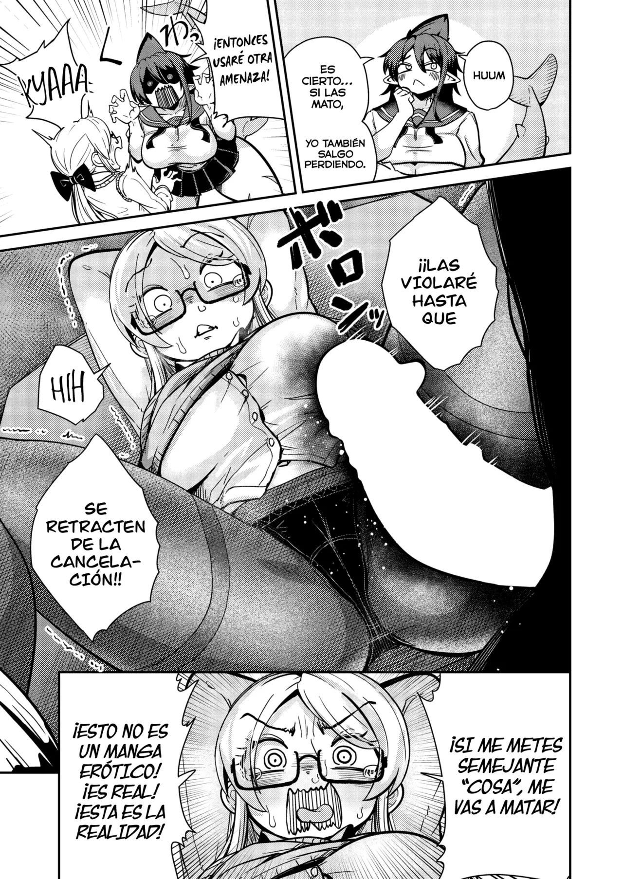 Yuumagu ~Mikakunin Seibutsu Shoujo-tachi~ - Unidentified Mysterious Animal Girl Ch. 2 | Placer de otra dimensión. Cap-02 page 7 full