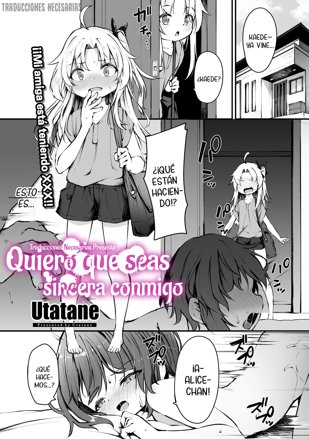 Sunao na Kimi ga Hoshii - Quiero que seas sincera conmigo page 1 full
