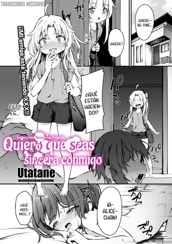 [Utatane] Sunao na Kimi ga Hoshii - Quiero que seas sincera conmigo (COMIC Megastore Vol. 16) [Español] [Traducciones necesarias] cover