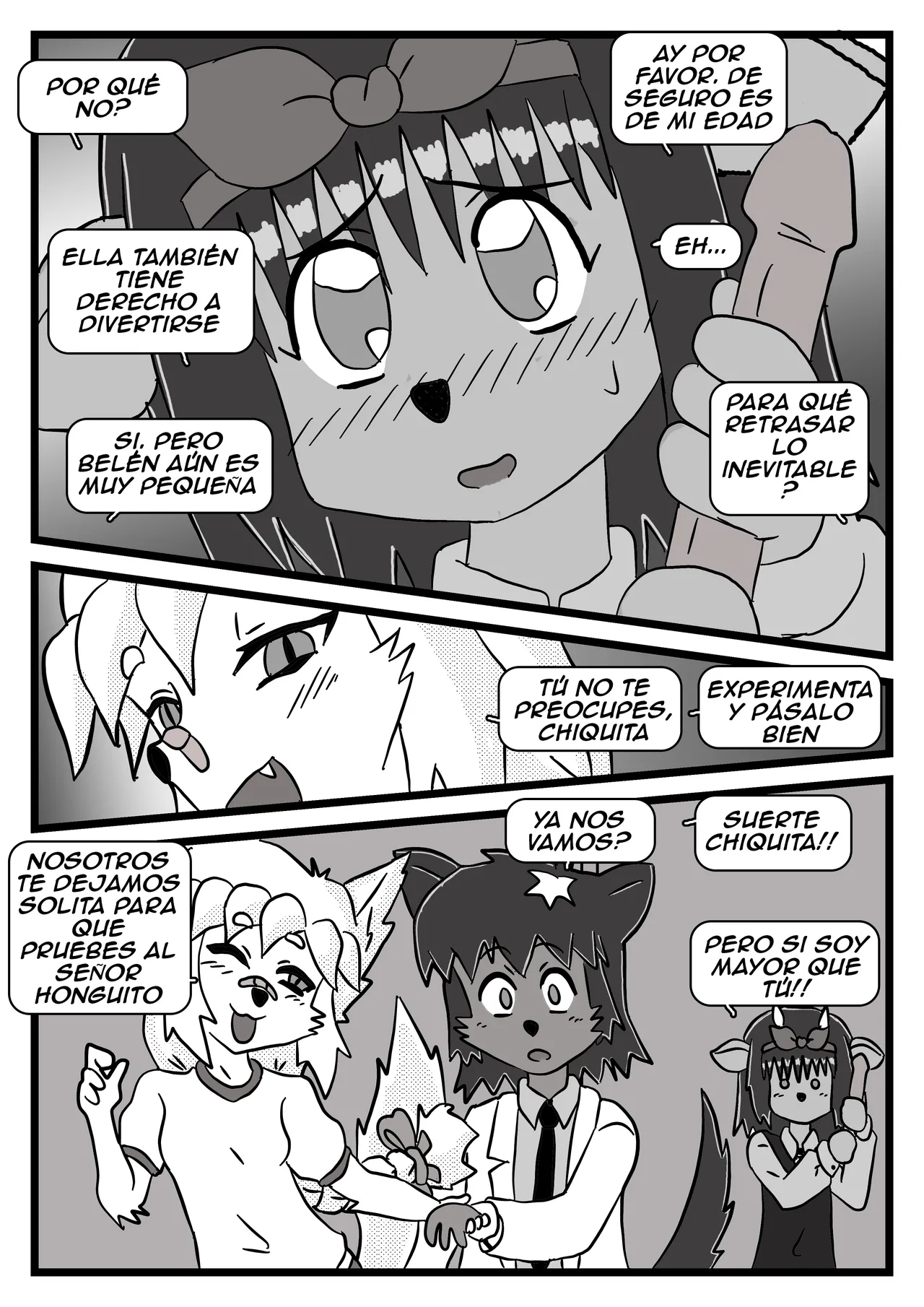La Ardiente Caida de una Niña Buena page 11 full