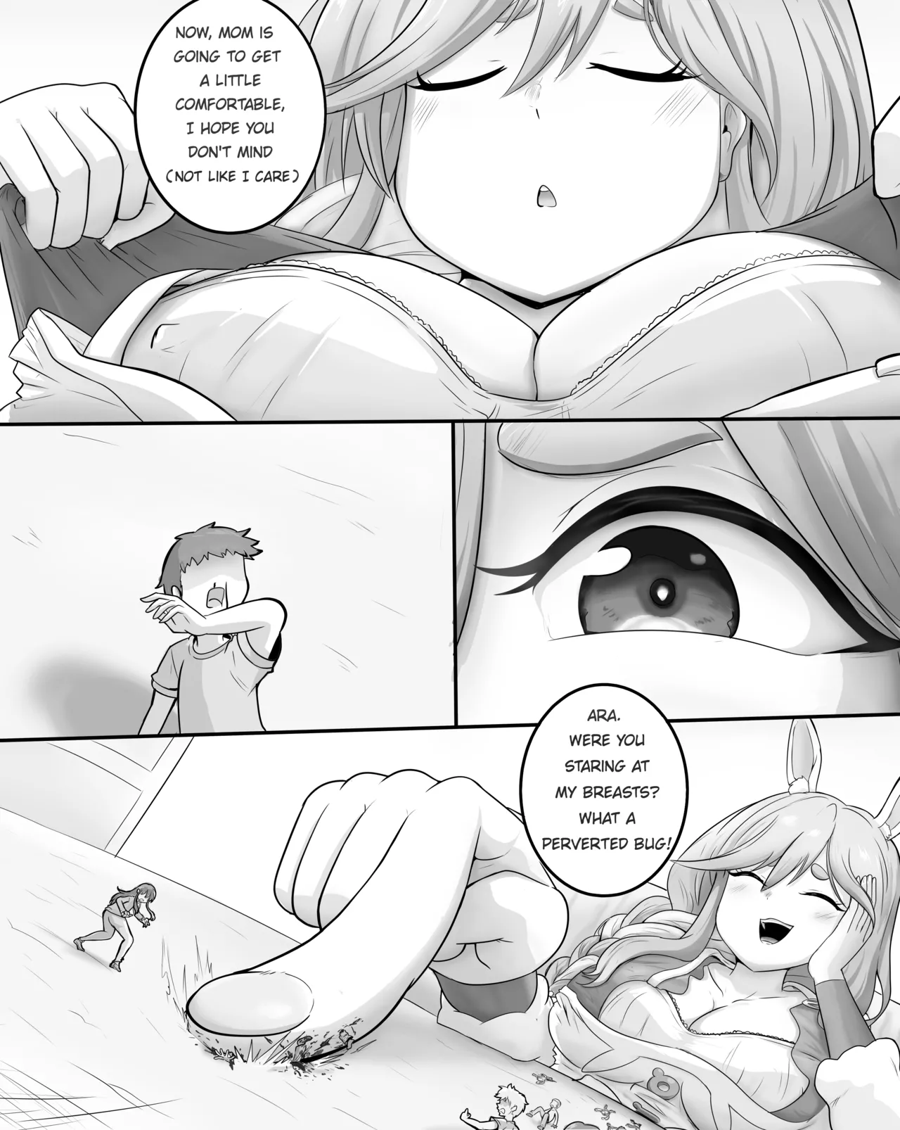 Mommy Can Also Be An Evil Giantess page 3 full