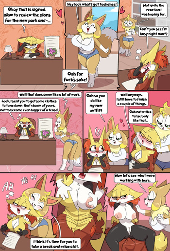[Fuf] Relaxin' the Vixen cover