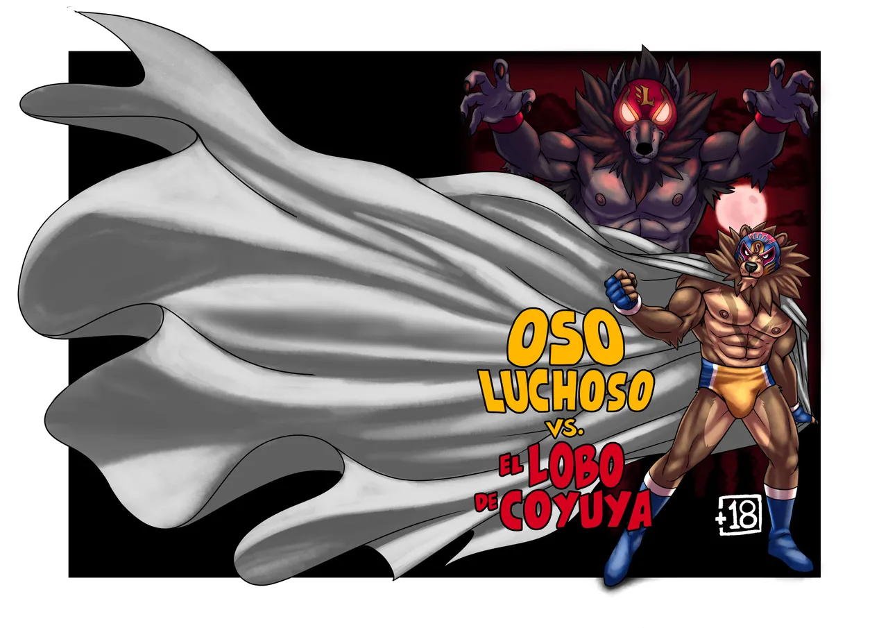 Oso Luchoso vs. El Lobo De Coyuya page 1 full