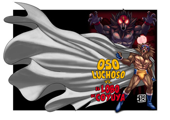 [GabShiba] Oso Luchoso vs. El Lobo De Coyuya cover