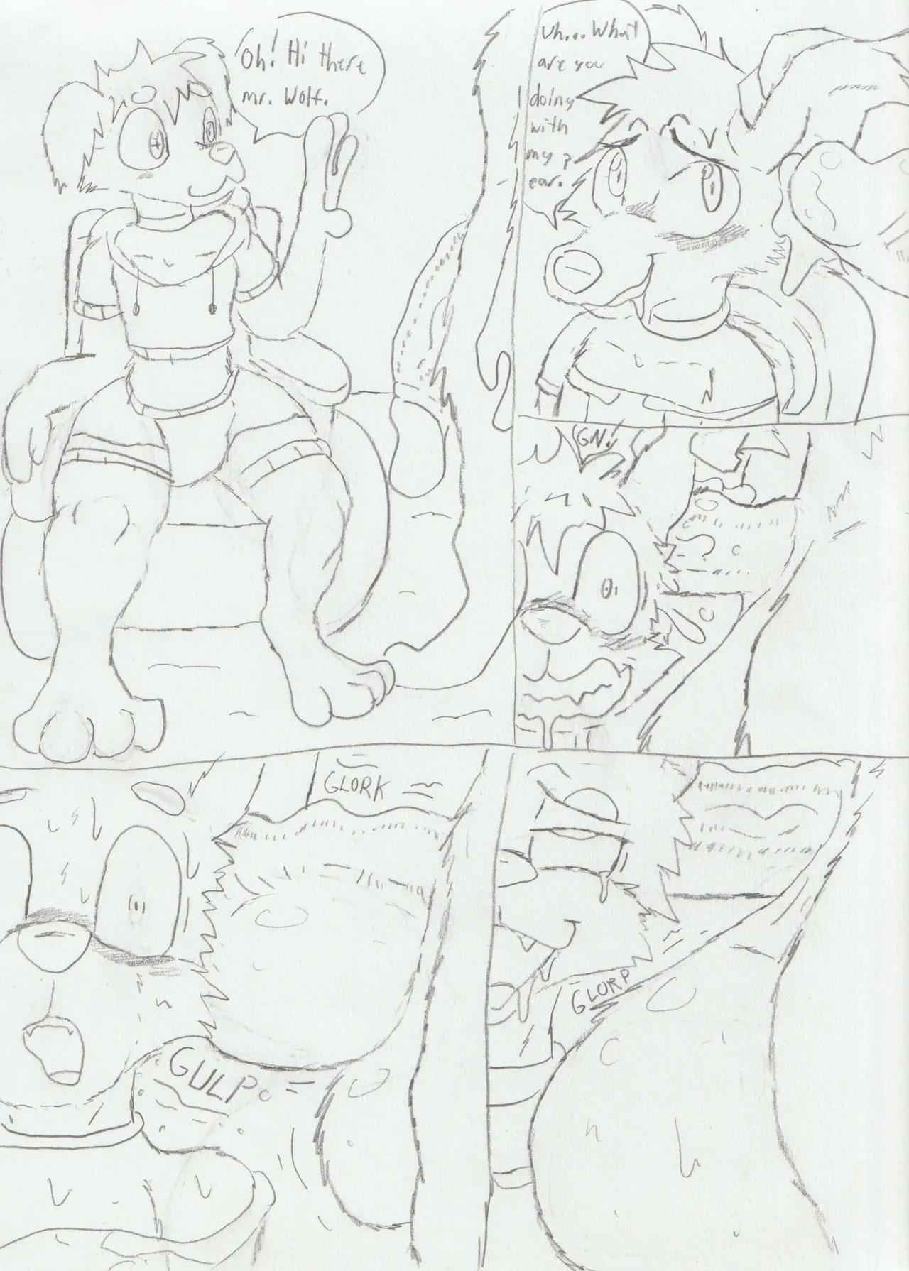 Puppy Looses his Head & Puppy Snap page 1 full
