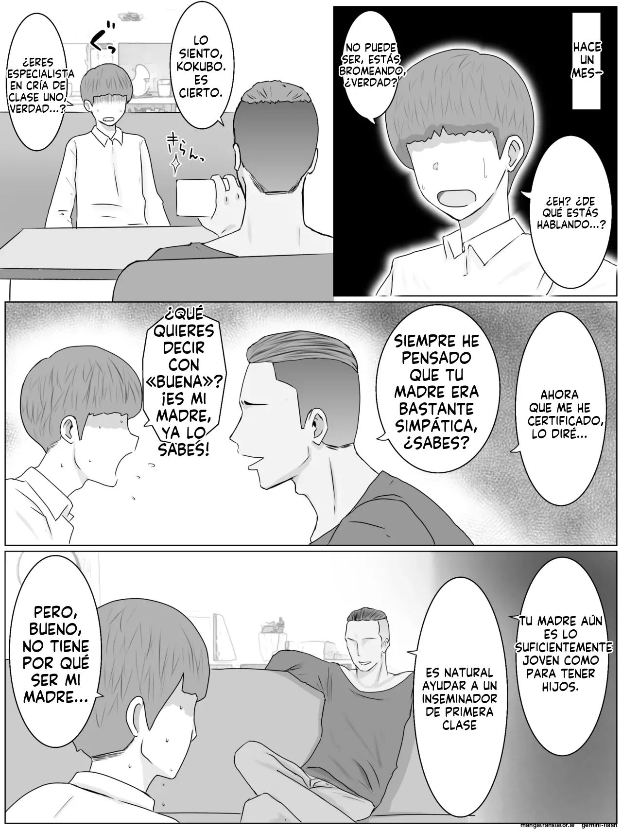 Hanshoku Haha 1 Musuko no Doukyuusei ni Mainichi Tanetsuke Sareteimasu  MTL page 11 full