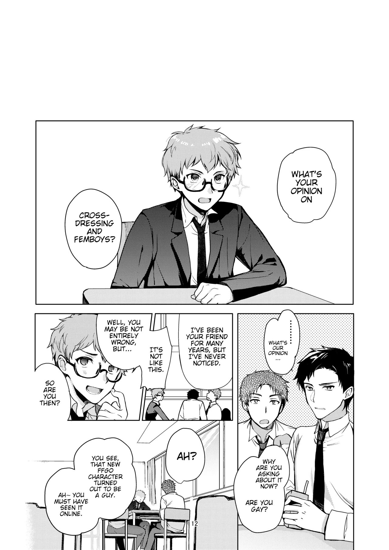 Josou Haishinsha Ryoujoku 2 ~Doukyuusei mi Bare Nama Haishin~ | Crossdressing Streamer 2 ~ Exposed Live to His Classmates page 11 full