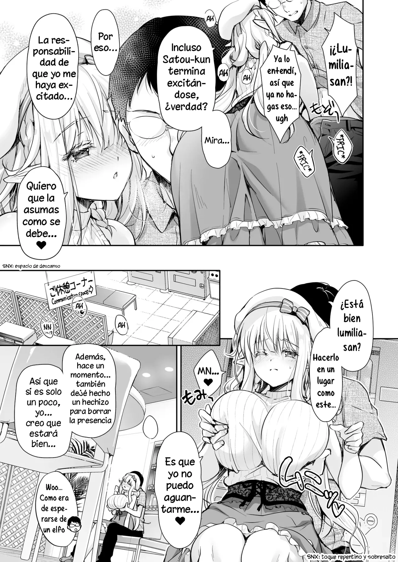 OtaCir no Elf Hime 4｜La Princesa Elfo del Club Otaku 4 page 8 full