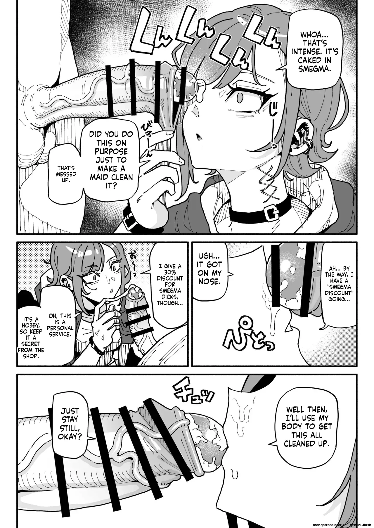 Smegma cleaning duty for phimotic penises page 5 full