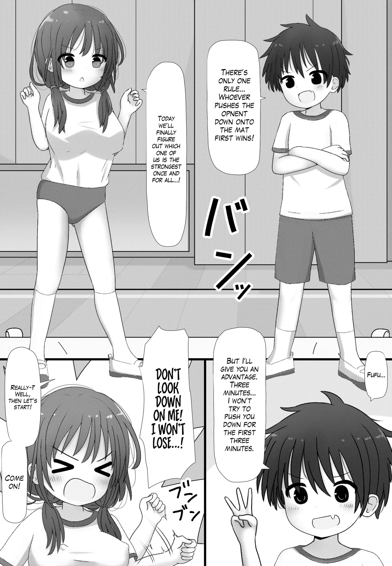 skeb de Kaita Shirokuro Manga! | A Black-And-White Manga I Drew on Skeb! page 2 full