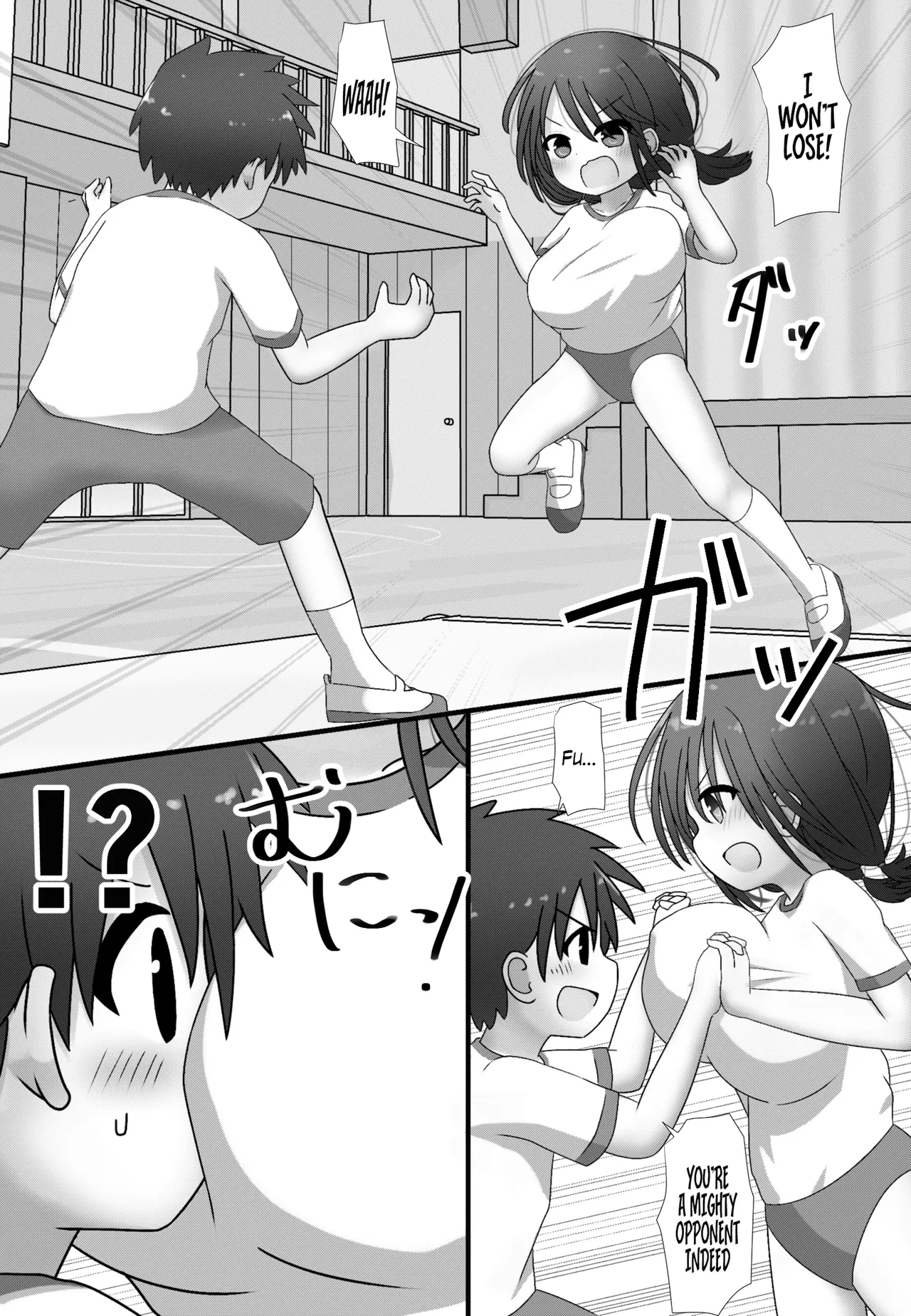 skeb de Kaita Shirokuro Manga! | A Black-And-White Manga I Drew on Skeb! page 3 full