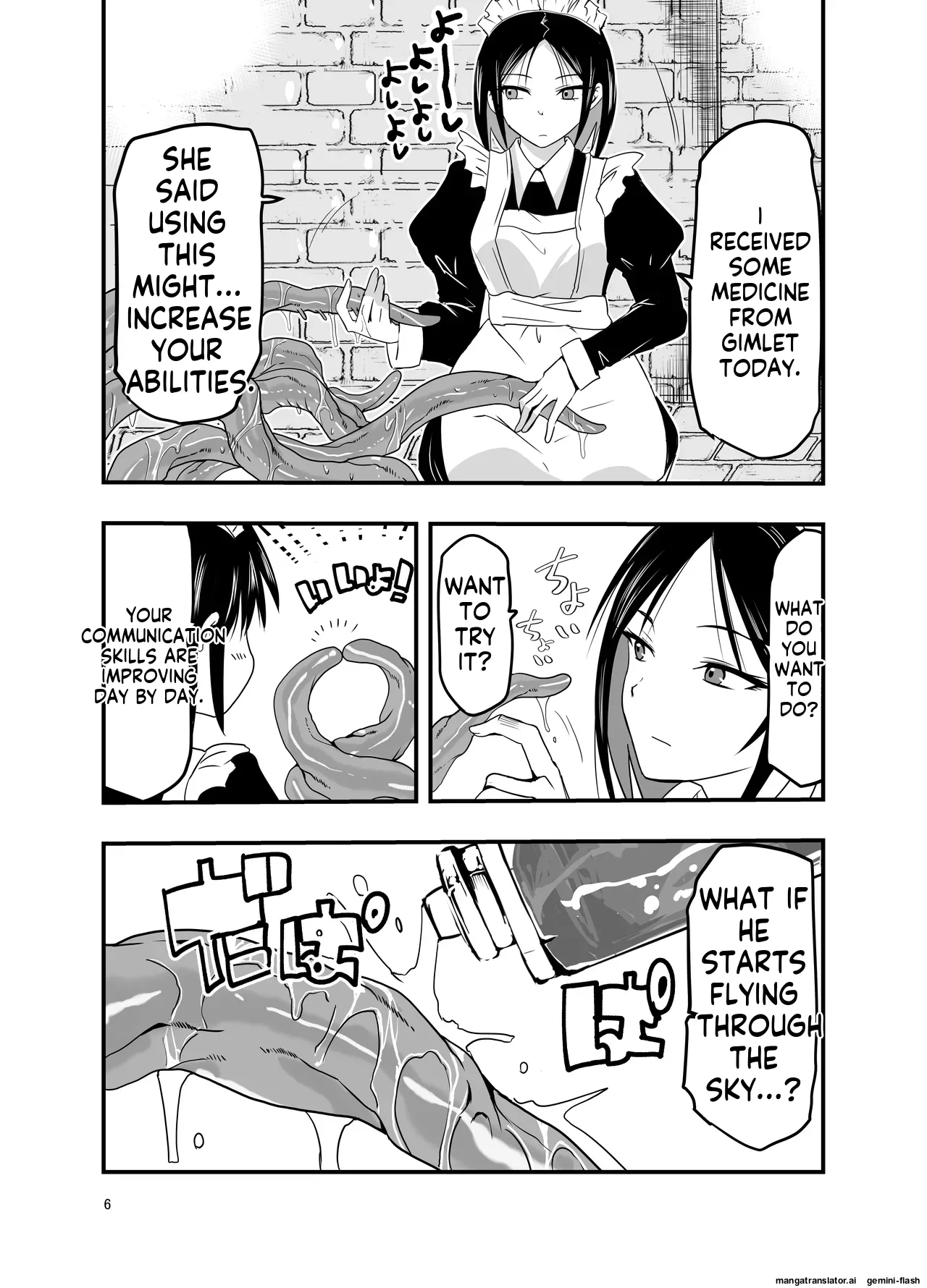 Maid with Tentacle page 6 full