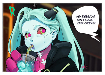 [NagaiNosfw] Rebecca X David (Cyberpunk: Edgerunners) cover