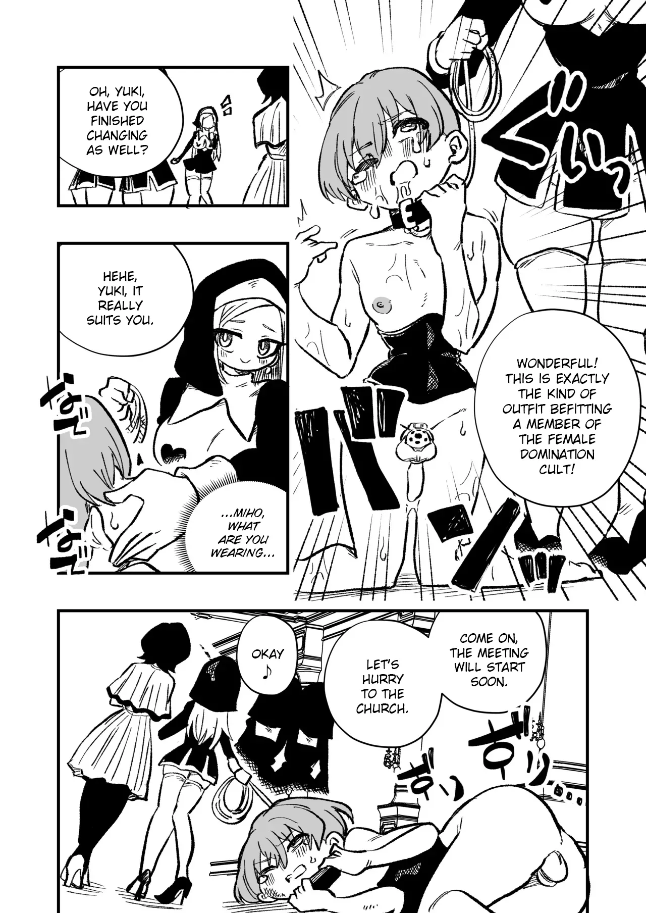 Josei Joui no Oshie ni Yotte Houkai Shita Fuufu no Hanashi page 11 full