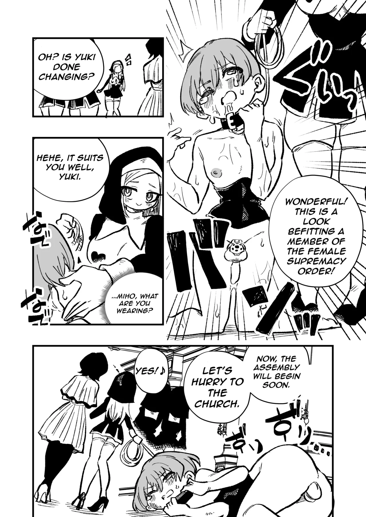A story about a married couple who were destroyed by the teachings of female supremacy page 11 full
