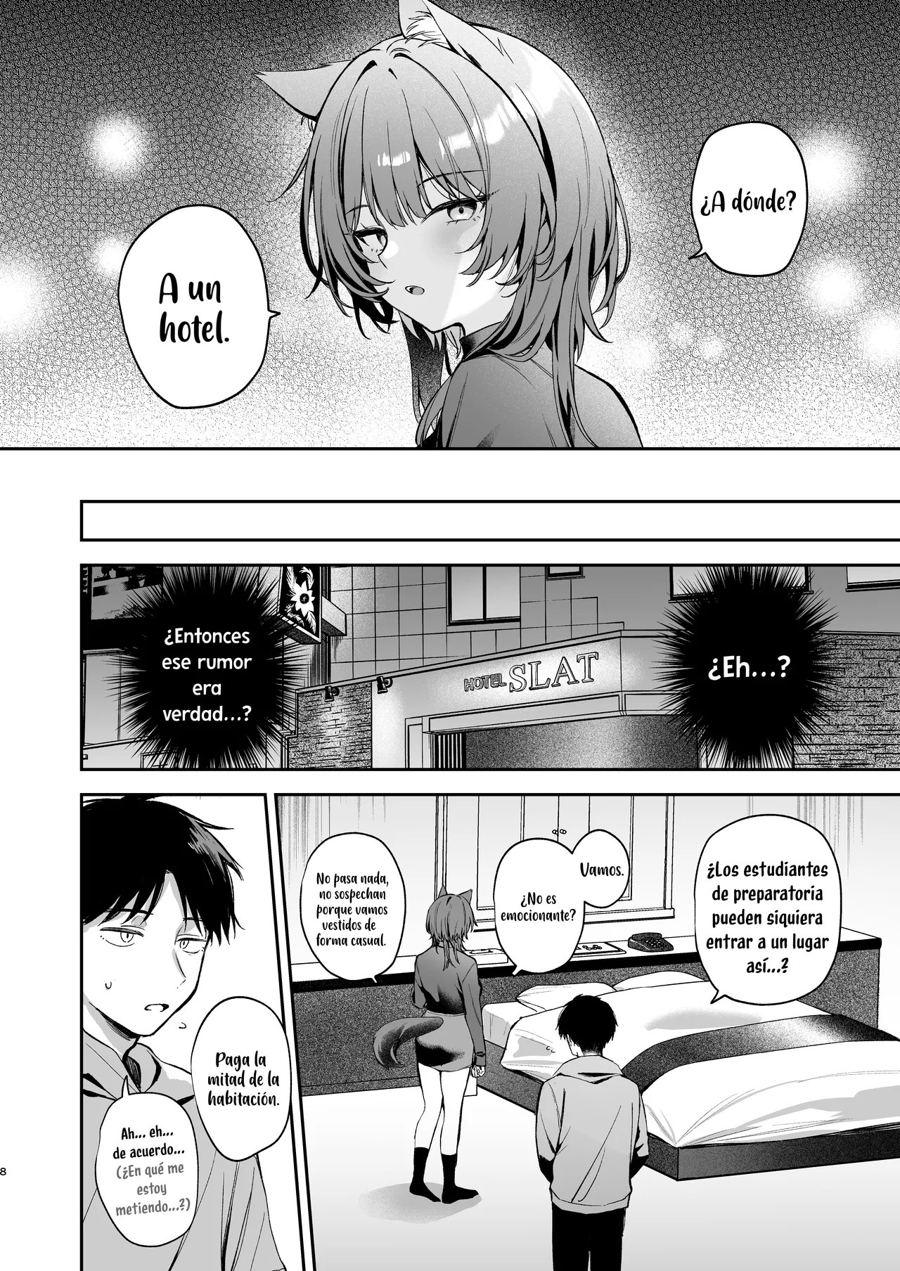 Oogami-san to Hishokusha no Ore｜Me convertí en la presa de Oogami-san page 8 full