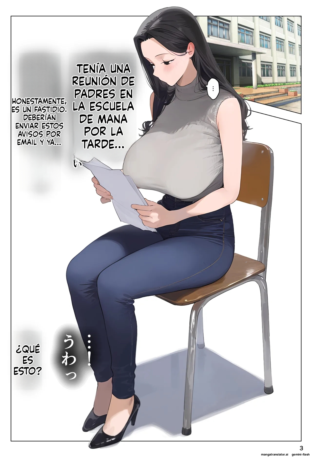 Saimin appde jein shihai ninshin tekirei dekachichi bijin ojisan akachang takuranchuu 4 - Panic america  MTL page 3 full