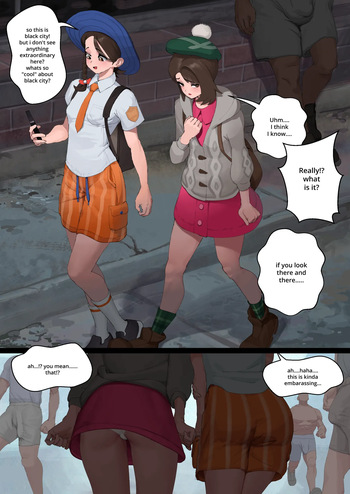 [wjs07] Gloria and Juliana visit Black City (Pokemon) cover