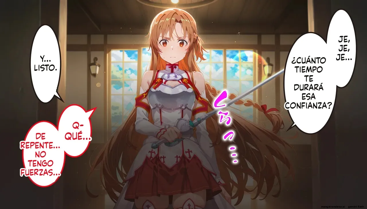 Chiito ojisan no shikyuu seifuku SAO Yuuki asuna-hen  MTL page 10 full