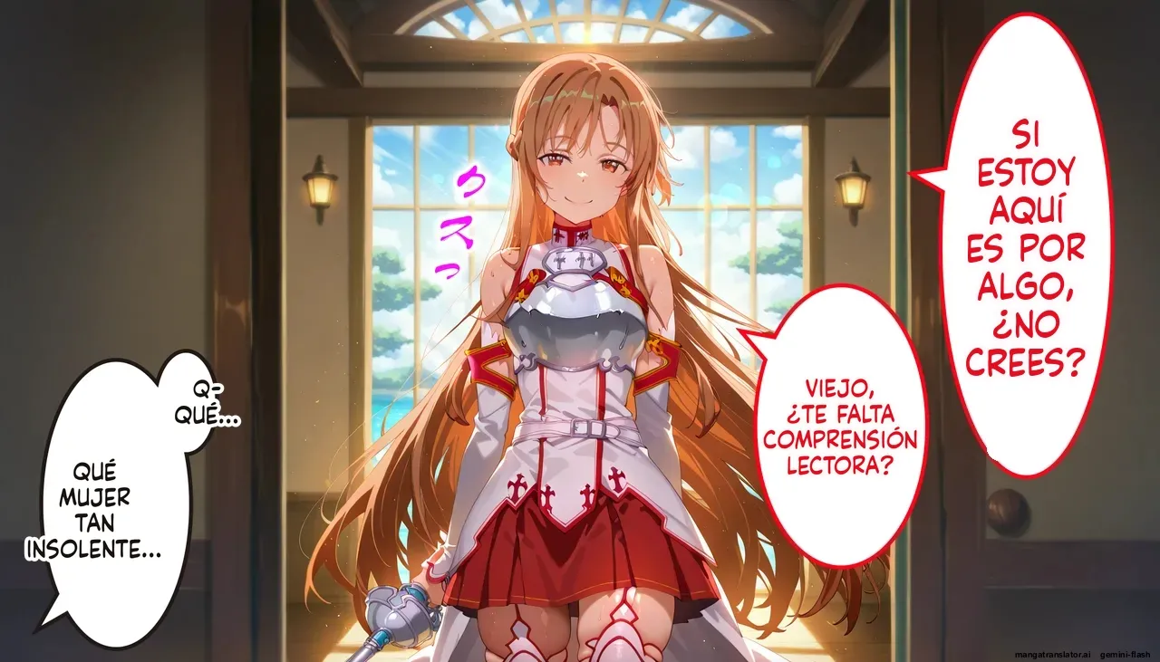Chiito ojisan no shikyuu seifuku SAO Yuuki asuna-hen  MTL page 7 full