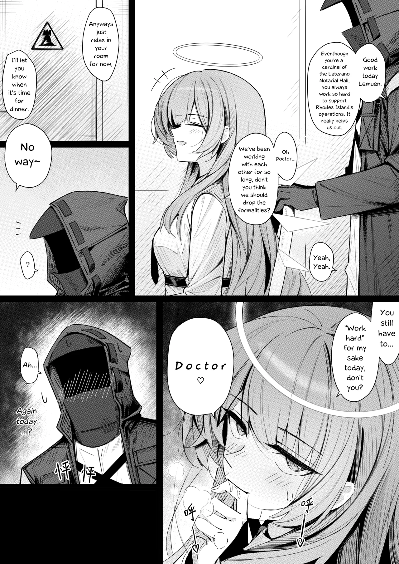 Story of Lemuen & Doctor in bed page 1 full