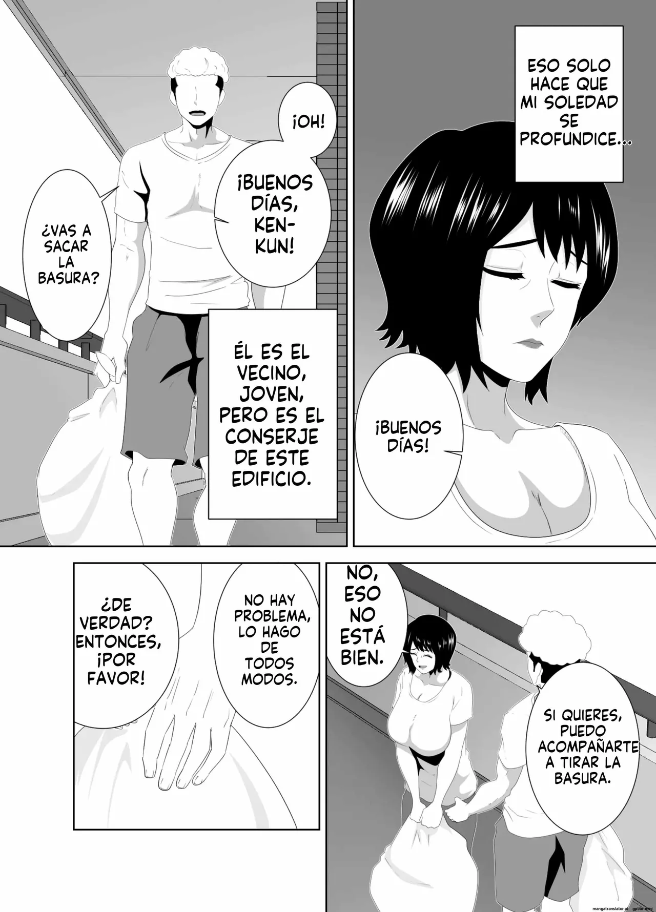 Wakai Kanrinin ni Otosareta Muchimuchi Hitozuma Jukujo｜Una mujer casada y regordeta se enamora de un joven cuidador page 5 full