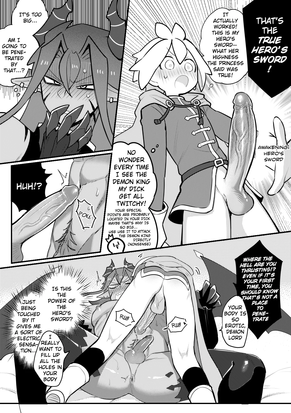| Hero X Demon King - ★★★★★ Awakening · The Hero's Sword | Yǒngzhě X mówáng ★★★★★juéxǐng‧yǒngzhě zhī jiàn page 11 full