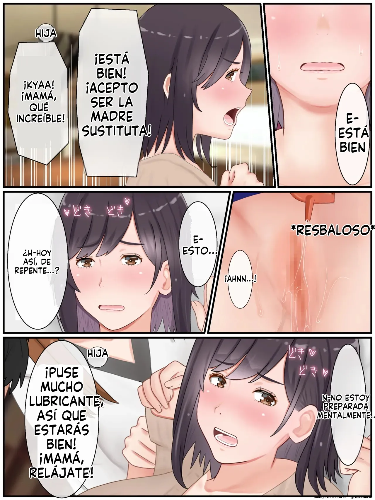 Dairi Shussan Shimasu! Gibo to Musumemuko no Icha Love Ninkatsu  MTL page 7 full