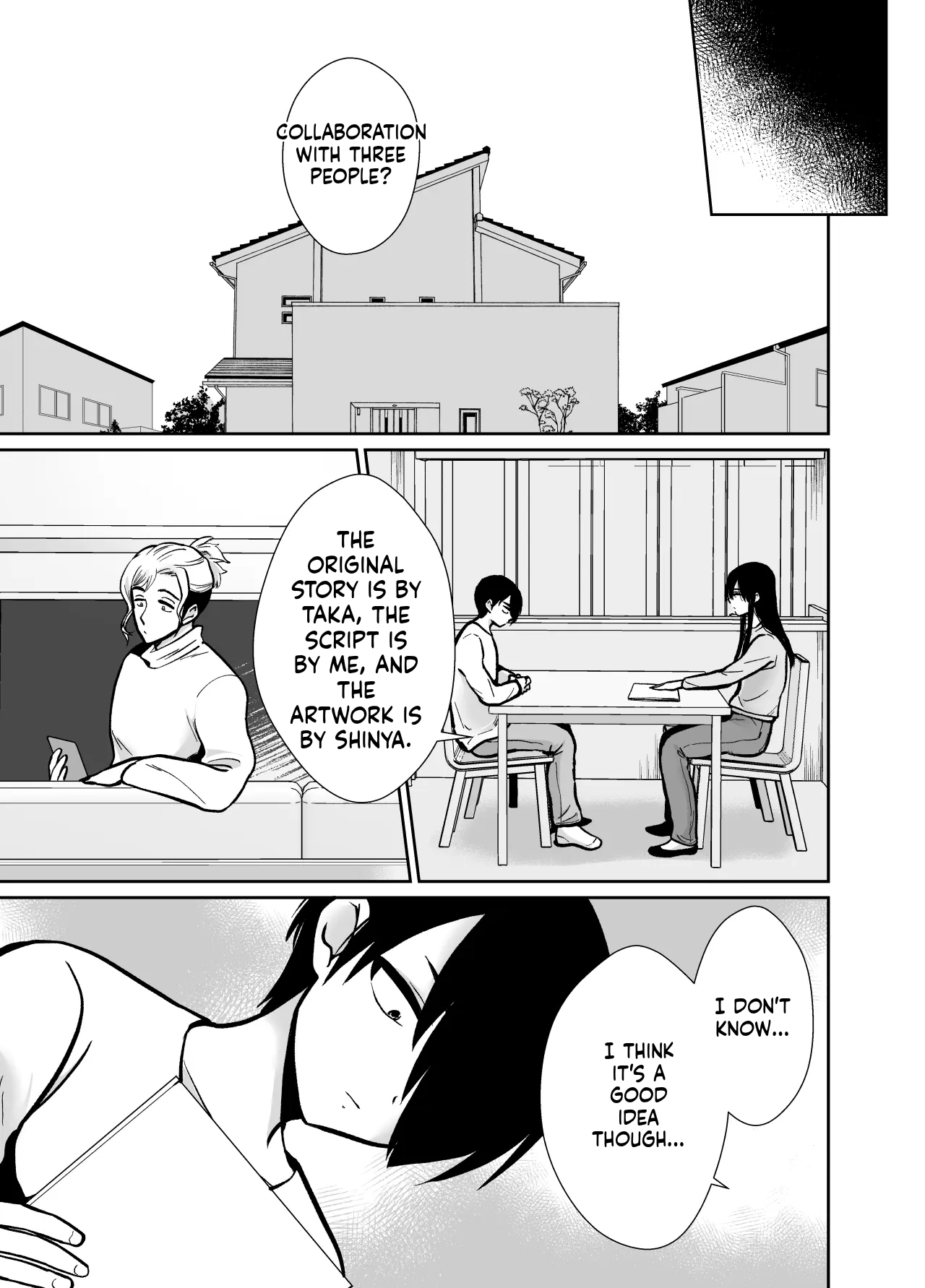 Fallen Women Share House: Rin-kun Edition ~The Story of Two Shy Aspiring Manga Artists Getting Deliciously Devoured by a Playboy~ 2 page 12 full